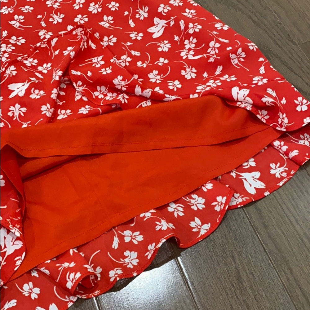 ❤️❤️❤️SALE J. Crew Ruffled Hem Flowy Skirt - Picture 4 of 7